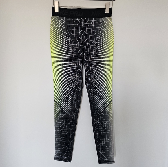 NIKE Pro Dri-Fit Full Length Tights - Picture 1 of 7